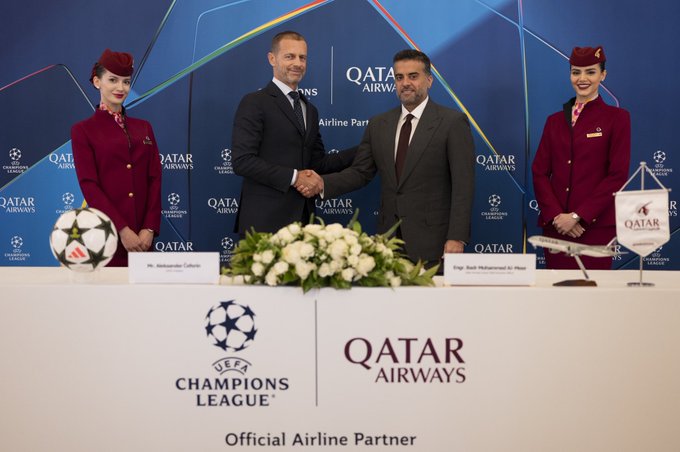 Qatar Airways and Uefa strike a deal